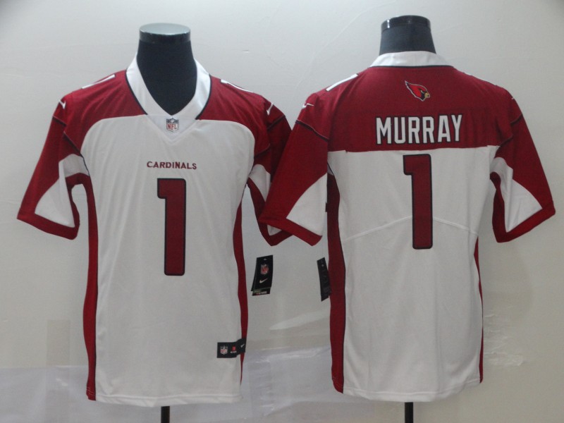 Youth Arizona Cardinals #1 Kyler Murray White Vapor Untouchable Limited Stitched NFL Jersey